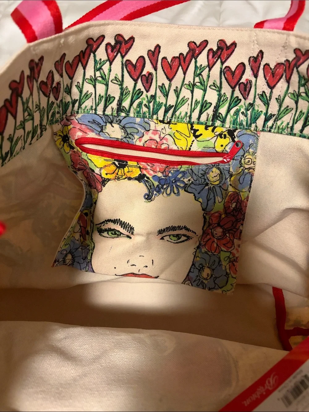Brighton canvas tote